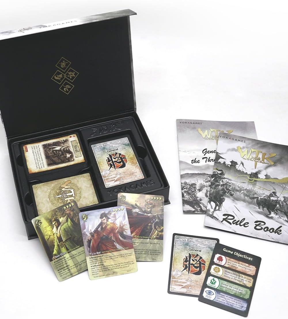 War of The Three Kingdoms sanguosha - Standard Edition Strategy Games Card Board Games for Adults Warlord Game, Chinese History, 2 to10 Players (Standard Edition)